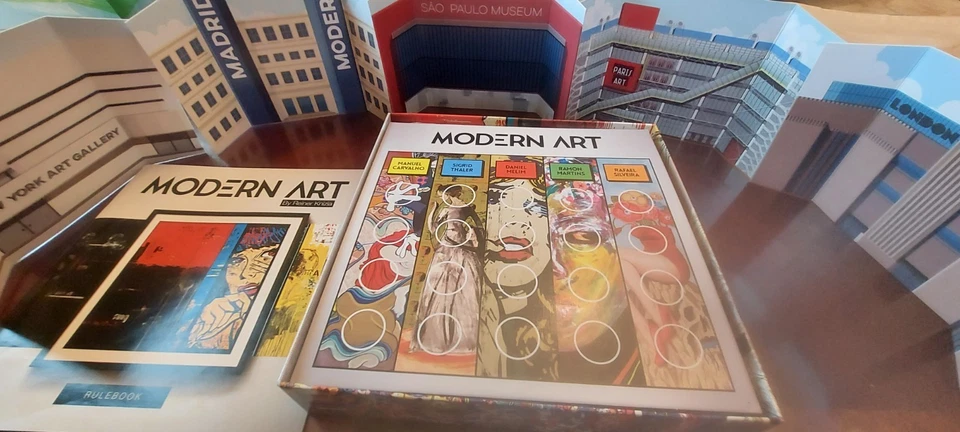 Arte Moderno por CMON Juego de Mesa y The Manhatten Project Juego de Mesa Foto 3 de 4