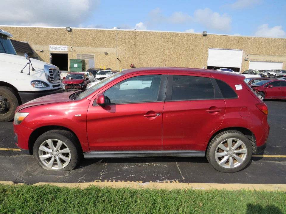 2013-2015 Mitsubishi OUTLANDER SPORT левый солнцезащитный козырек серый OEM 7620A967HA - Изображение 3 из 4