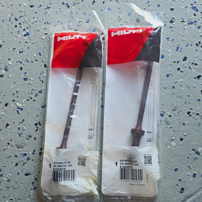 Hilti DX 460-F8 / MX Accessory Kit for Powder Actuated Tool MPN 2092078 Lot Of 2