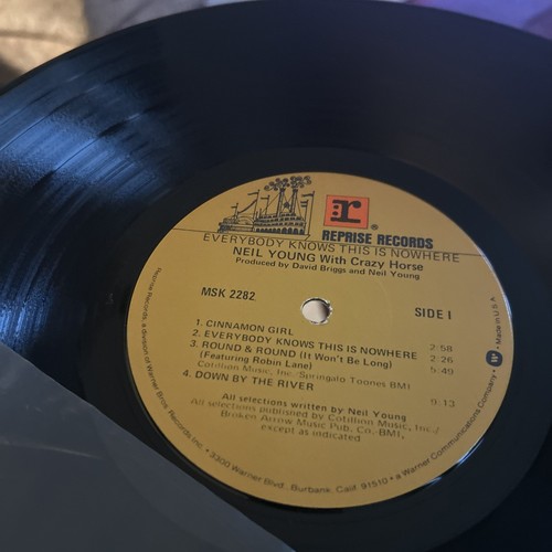 Neil Young - Everybody Knows This Is Nowhere - Original LP VINYL MSK 2282 - MINT - Picture 10 of 10
