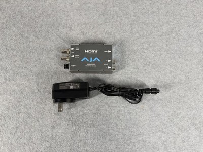 AJA Hi5 HD-SDI / SDI to HDMI Converter with Power Adapter   Made in USA
