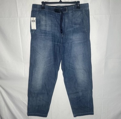 Polo Ralph Lauren Trailster Relaxed Fit Voyager Blue Buckle Belt Jeans Men s L