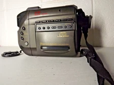 Vintage 1981 PANASONIC PV-VP1 Video Camera VHS Bag, Paperwork , accessories