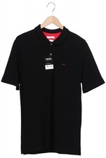 BRAX Poloshirt Herren Polohemd Shirt Polokragen Gr. L Baumwolle Schwarz #rsgebd3