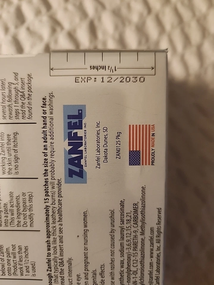 ¡¡ESPECIAL!! Lote de 3 ZANFEL PPAX1213855 lavado roble y zumaque - 1 OZ Foto 2 de 4