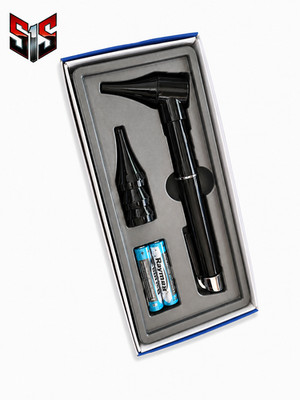 EMS Basic Student Medical Pocket Otoscope with LED Light Reusable Penlight