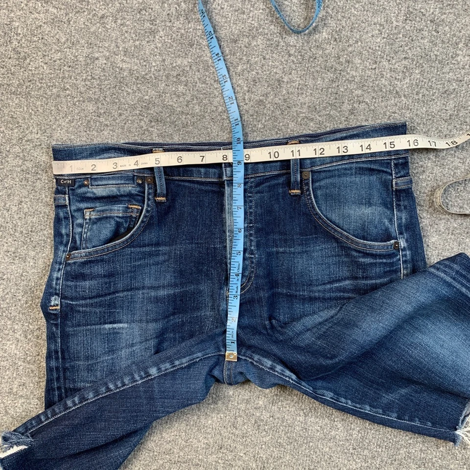 Pantalones Cortos Citizens Of Humanity Mujer 28 Denim Emerson Slim Boyfriend Dobladillo Cortado Foto 4 de 4