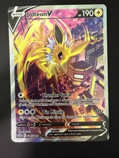 Carta Promo Jolteon v SWSH183 Pokémon TCG Spada e Scudo Holo Stella Nera