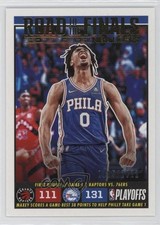 2022 Panini NBA Hoops Road to the Finals First Round /2022 Tyrese Maxey #3 1e6a