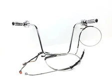 Aftermarket Handle Bars w Cables 2005 Harley-Davidson Dyna Low Rider EFI 3282 x