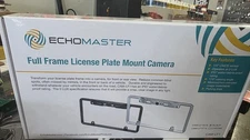 EchoMaster CAM-LF1B Full-Frame LED License Plate Backup Camera – New CHROME
