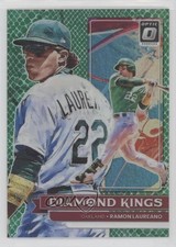 2022 Donruss Optic Diamond Kings Green Dragon Prizm 65/99 Ramon Laureano 0f28