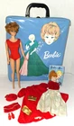 Vintage Bubble Cut Barbie doll 1964 + case, vintage clothing & accessories!