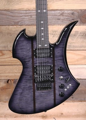 BC Rich Mockingbird Legacy ST Electric Guitar Black Burst w/ Floyd  Rose