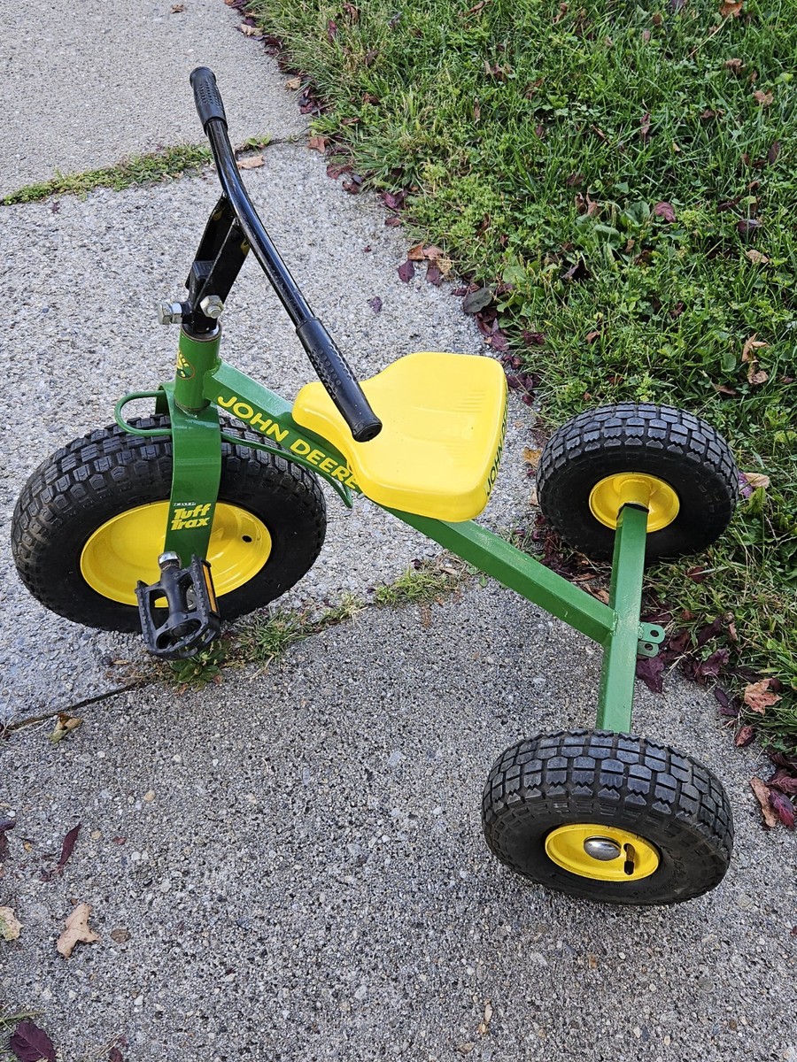 Vintage 1980's John Deere Mighty Trike Tricycle Heavy Duty Rare