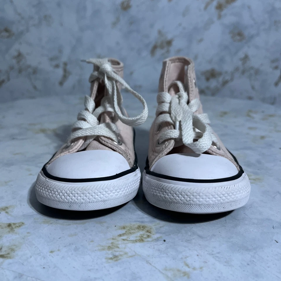 Zapatillas deportivas Converse All Star Chuck Taylor para niñas pequeñas talla 6 rosa floral Foto 3 de 4