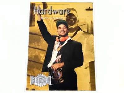 2022 AEW Skybox Metal Universe Max Caster Hardware Card HW-10