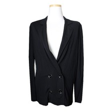 Stella McCartney Black Double-Breasted Jacket 44, 55 66234595