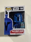 Funko Pop Star Wars #98 Blue Senate Guard 2016 Galactic Convention Excl +case