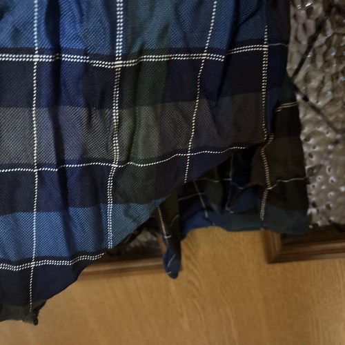 Issey Miyake IM Check Long Sleeve Shirt Blue Green Size L Used - Picture 6 of 9