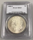 1880 S US Morgan Silver $1 PCGS MS64 L23876