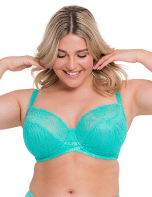 36D Curvy Kate Lace Daze Bralette Spitze bequem V-Ausschnitt Damen Dessous CK044110