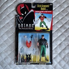 Vintage Batman The Animated Series Dick Grayson/Robin Action Figure Kenner 1993