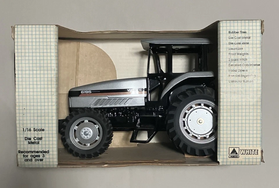 1/16 White 6195 Die-cast Tractor In Box With Dealer C.O.A. Scale Models - Image 4 of 4