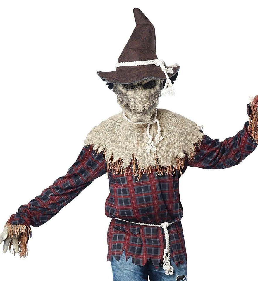 Déguisement Adulte Épouvantail Sadique California Costumes, Halloween, Brown S/M - Photo 1/1