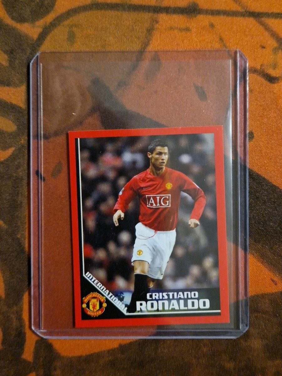 CRISTIANO RONALDO 2008 Panini MANCHESTER UNITED Sticker Collection