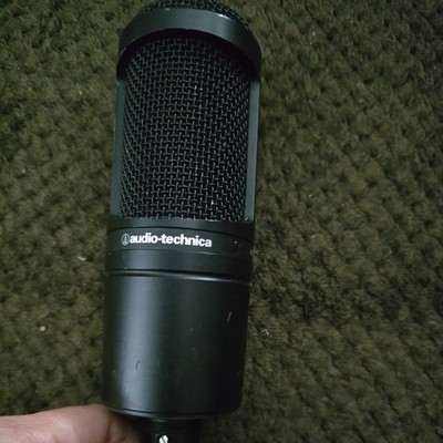 Audio Technica AT-2020 Cardioid Condenser Microphone AT2020 XLR Black NIB