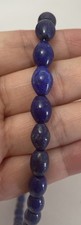 Jay King 925 Blue Lapis Lazuli Stone Bead Necklace 18”-21” Long