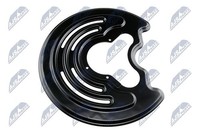 NTY Spritzblech, Bremsscheibe Hinterachse, Rechts U.A. FüR Nissan, Opel, Renault