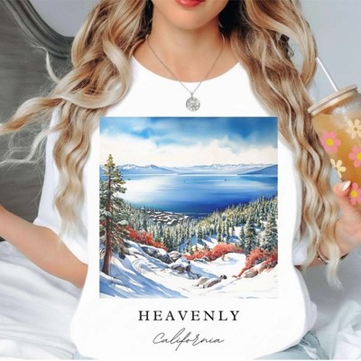 Heavenly Ski Area Unisex Shirt Travel Gift California Trip Lover Souvenir Tee