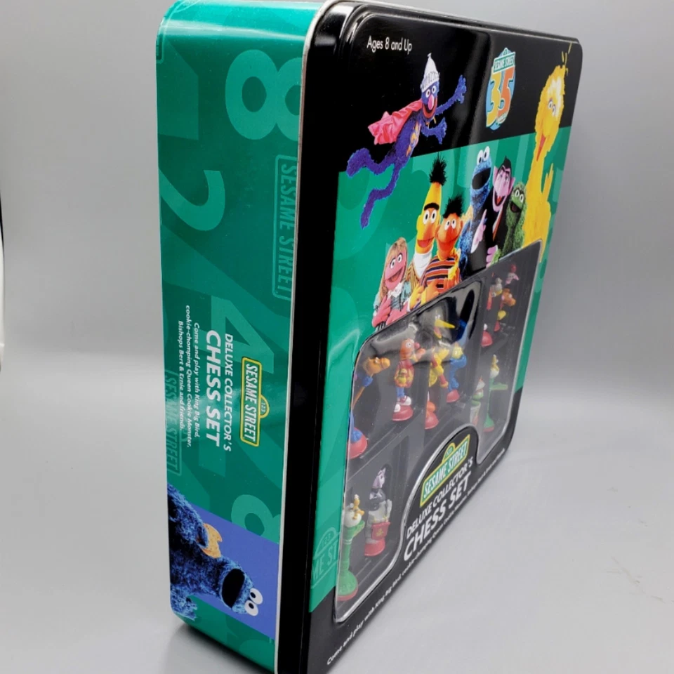 Vintage 35th Anniversary Sesame Street Chess Set - Image 2 of 4