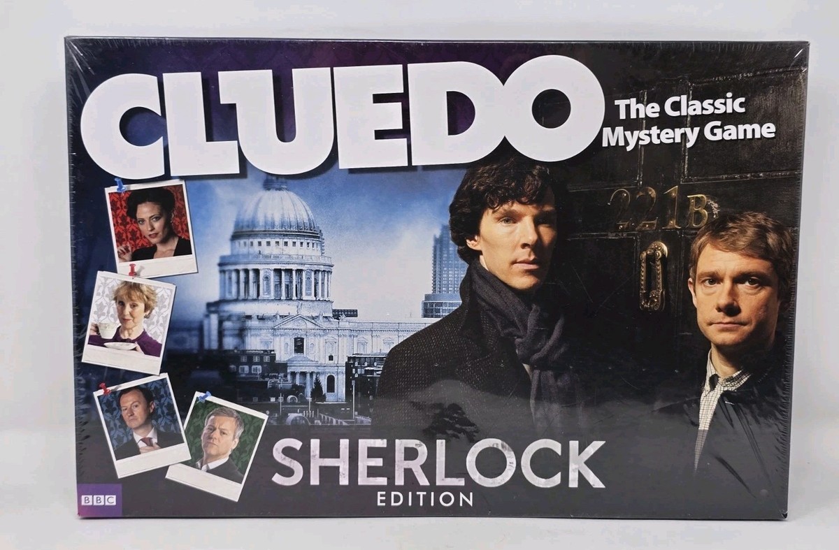 Cluedo Sherlock Edition Classic Mystery Game New Sealed | eBay