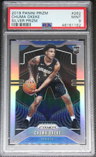 2019-20 Panini Prizm Silver Chuma Okeke PSA 9 MINT Orlando Magic #262