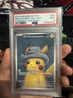 2023 POKEMON SVP POKEMON X VAN GOGH PROMO #085 PIKACHU WITH GREY FELT HAT PSA 9