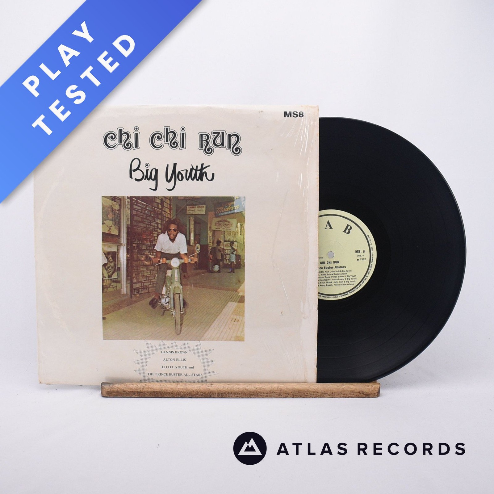 Big Youth Chi Chi Run LP Album Vinyl Record 1972 MS. 8 FAB - VG+/EX