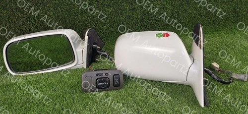 Toyota Corolla AE110 AE111 2nd Generation SIDE MIRRORS with Button oem jdm used