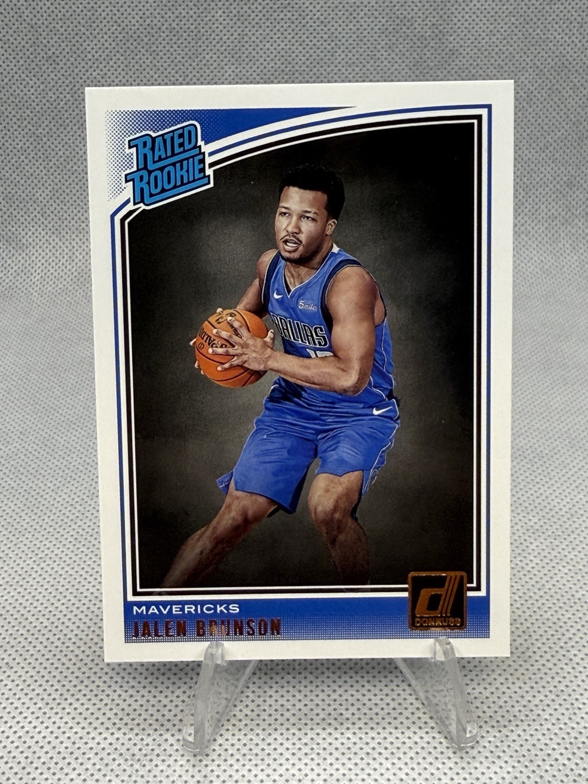 🔥🏀🔥 2018-19 Donruss #179 Rated Rookie Jalen Brunson RC Mavericks & NY Knicks