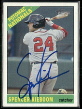Spencer Kieboom Signed 2015 Heritage Minors IP Auto #169