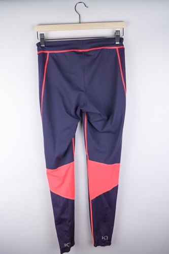 Kari Traa Women Workout Leggings Sportswear Yoga Stretch Purple size M - Picture 3 of 6