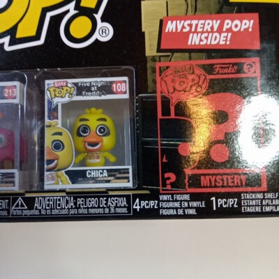 Funko Bitty Pop! Five Nights At Freddy'S (FNAF) - Ballora 4PK - Ballora, Funtime Foxy, Baby Y Una Minifigura Misteriosa Sorpresa - 0.9 Inch (2.2 Cm) Coleccionable- Repisa Apilable Incluida