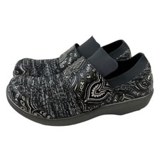 Alegria Traq Qwik Slip On Shoe 6.5 Outta Site Black