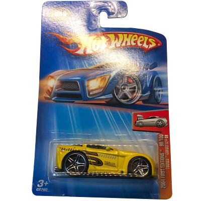 ミニカー No247. HOTWHEELS 2004 CORVETTE C6 2-CAR Hot Wheels 2004 First Editions #99/100 'Tooned Corvette C6