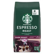 Starbucks Dark Roast Whole Bean Coffee Espresso Roast 100 Arabica 5bag
