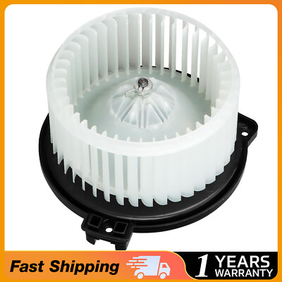 Front For Toyota Tundra 2000 01 02 03-2006 A/C Heater Blower Motor with Fan Cage