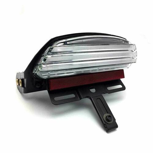 Luz trasera LED para guardabarros de tres barras de motocicleta luz de señal de giro para Harley - Imagen 3 de 5