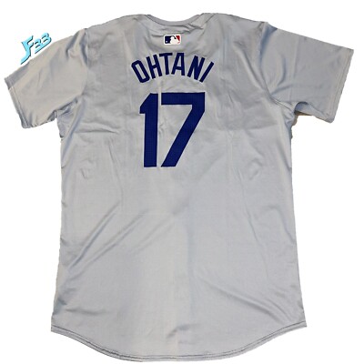 Nike Dodgers Ohtani ユニフォーム L グレー Shohei Ohtani Los Angeles Dodgers Gray Alternate Authentic
